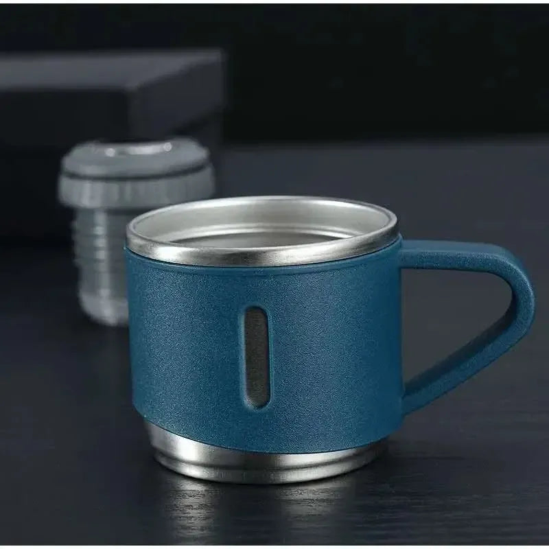 500ml Stainless Steel Vacuum Flask Water Bottle With 2 Extra Cups