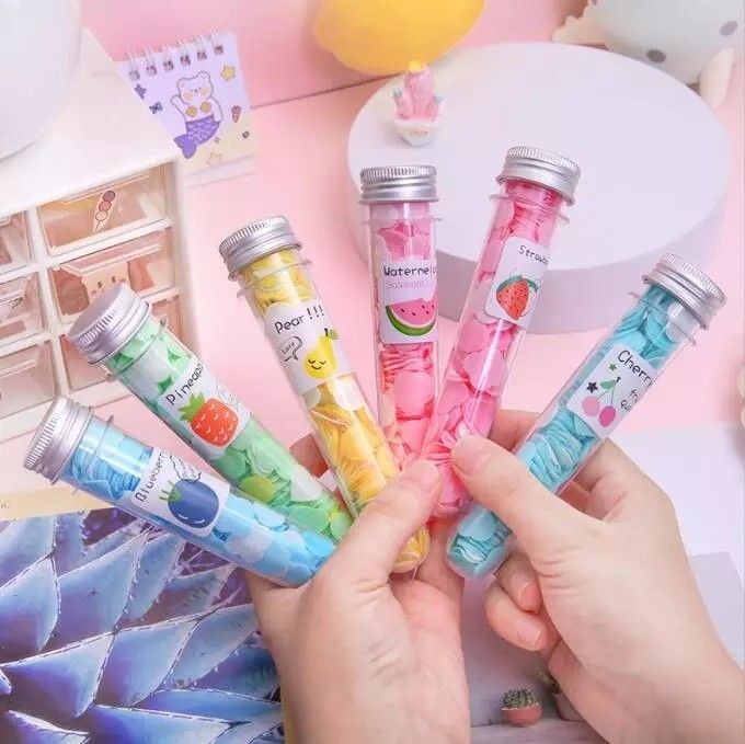 Disposable Flower Paper Soap Sheets – Portable Travel Tube
