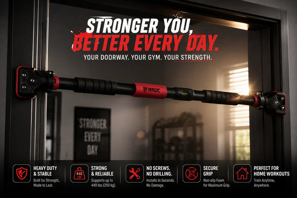 Power Fit Adjustable Doorway Pull Up Bar