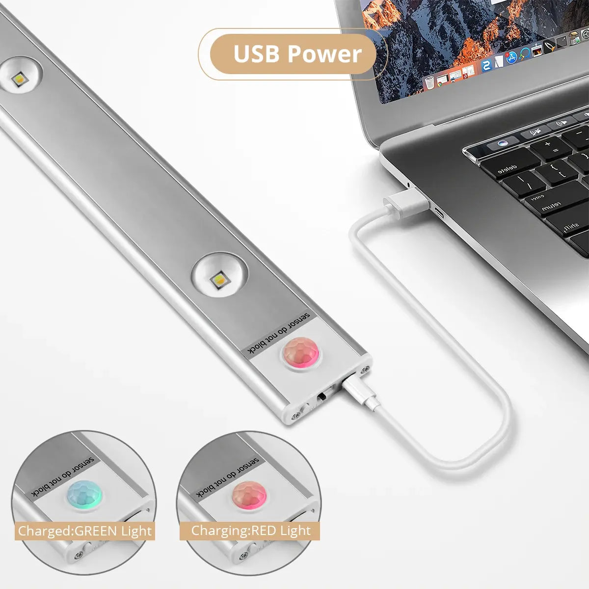 Ultra-Thin USB Rechargeable LED Desk Lamp – Touch Table Light