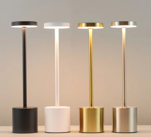 Simple Table Lamp LED Rechargeable Touch Desk