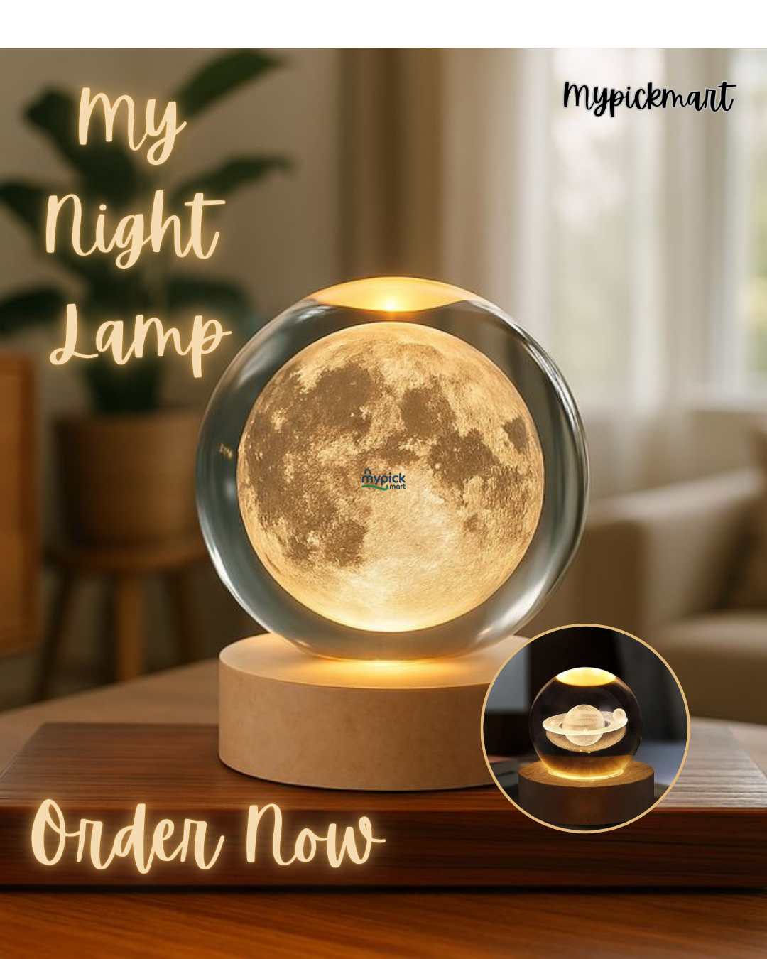 Astrosphere lamp Crystal Lamp
